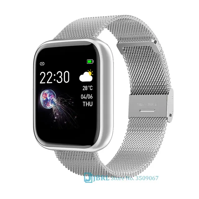 Steel Smart Watch Women Men Smartwatch Android Ios Clock Pk - AliExpress