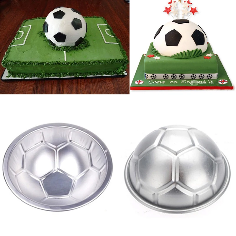 

Football Shape 2PCS DIY Loaf Pans Safty Kitchen Tool Cake Molds Creative Cooking Equipment Cake Baking Pan Chocolates