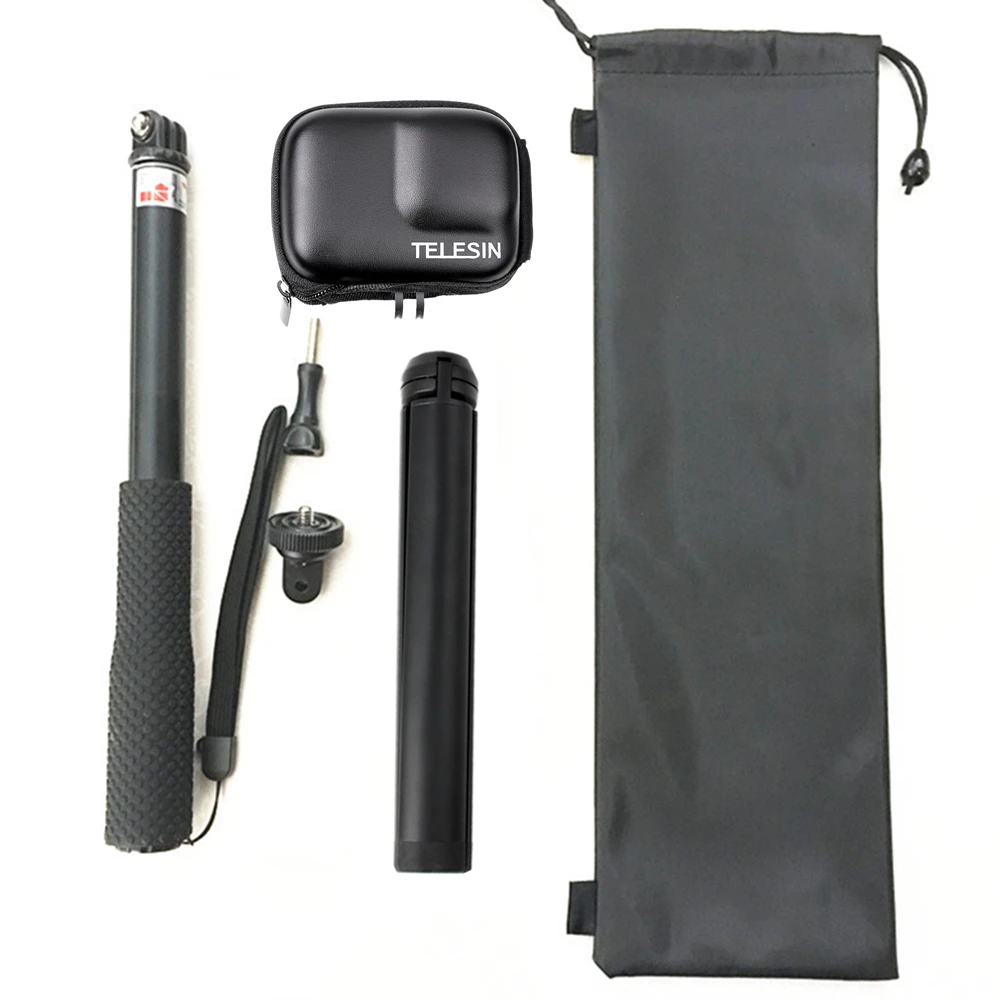 Новинка 2021 алюминиевый монопод с креплением для штатива Защитная сумка хранения