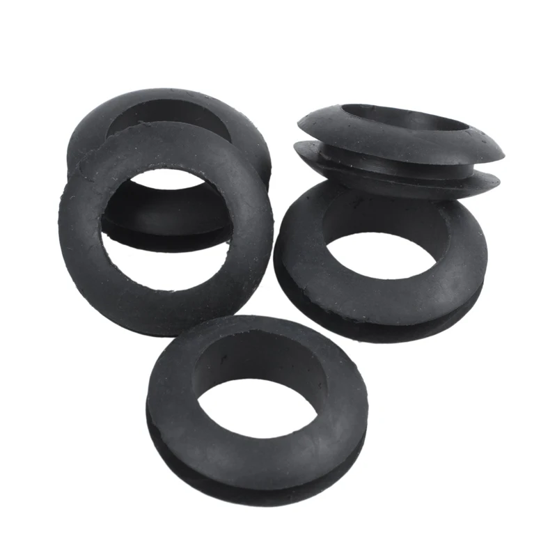 Wear resistant 12mm double sided rubber eyelets 5pcs 5x bar 21mm / 0.826 | Обустройство дома