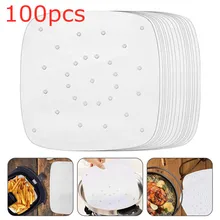 Steaming-Basket-Mat Steamer-Liners Papers Cooking-Tools Air-Fryer Non-Stick Perforated