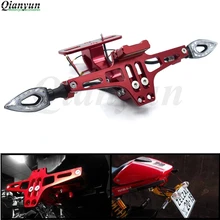 Кронштейн номерного знака мотоцикла держатель номерного знака Рамка номерного знака для YAMAHA YZF R1 R6 R6S YZF-R25 YZF-R3 YZF R125 YZF-R5