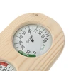 Wooden Sauna Thermometer Hygrometer Temperature Meter Sauna Room Sauna Climate Meter Measuring Hygrometer A19 21 Dropship 2