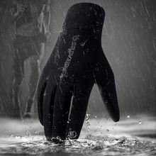 NEWBOLER зимние спортивные перчатки унисекс с сенсорным экраном, ветрозащитные термальные перчатки для бега, бега, пешего туризма, велоспорта