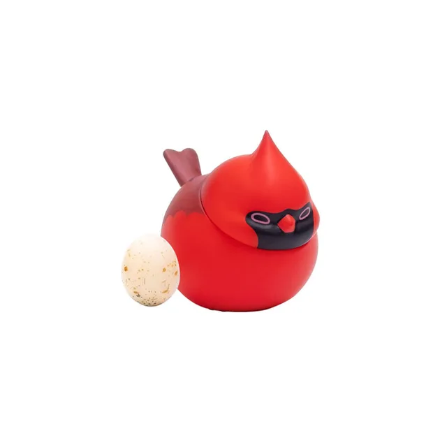 Genuine World Sparrow 2  Version Blind Box Bird Doll Egg Ornament Collectible Cute Kawaii Toy Action Figures Gifts for Children 6
