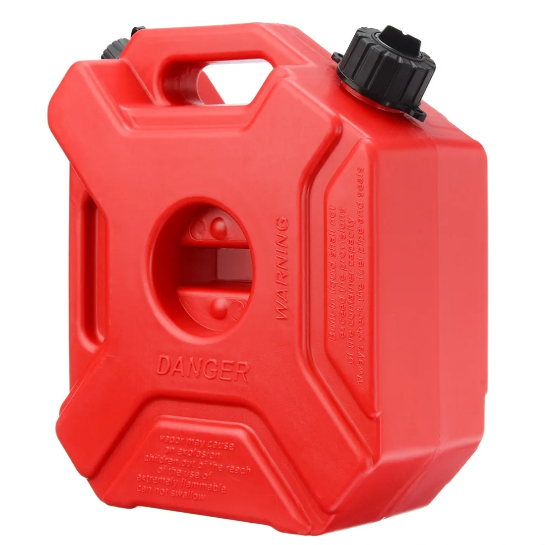 1.3GL 5L Fuel Tank Cans Motorcycle Car Off Road ATV UTV Spare Plastic Petrol Tanks Cars Oil Container Can with Lock
