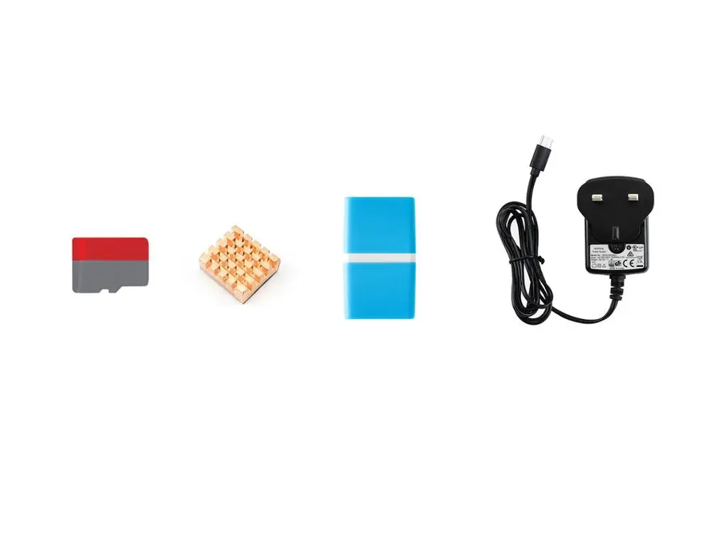 Стартер PI4B Acce карта Micro SD радиатор блок питания без Raspberry Pi 4|Демонстрационные