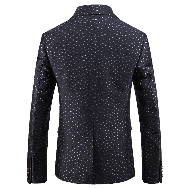 2019 autumn and winter new  size mens suits blazers modal Single BreastedLuxury men clothing men leisure suits