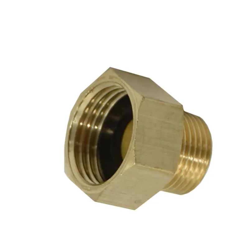 Male 3/8" to 1/2" Female Brass threaded connector hose repair Garden water tap Connector hose fittings 20pcs