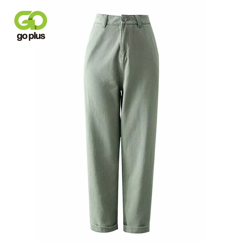 GOPLUS High Waist Denim Zipper Basic Pants For Woman Full Length Loose Straight Jeans Woman Loose Fashion Casual Design Jeans GOPLUS High Waist Denim Zipper Basic Pants For Woman Full Length Loose Straight Jeans Woman Loose Fashion Casual Design Jeans