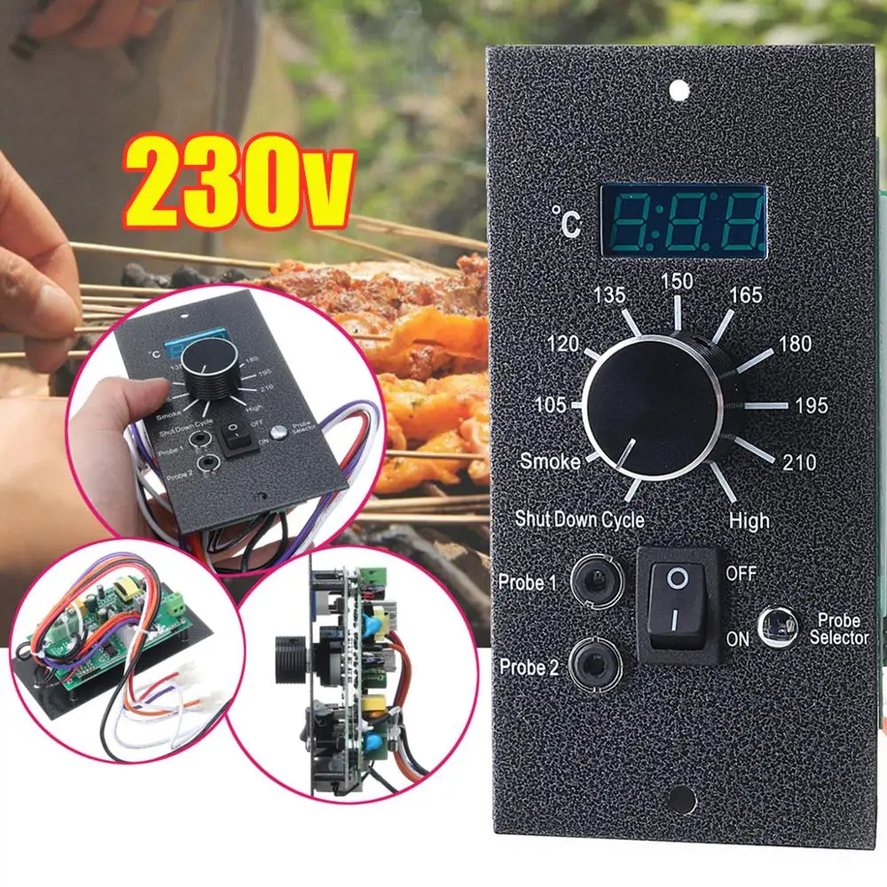 Upgrade Wood Pellet Grill Digtal Thermostat Controller Board For TRAEGER  ♡ 
