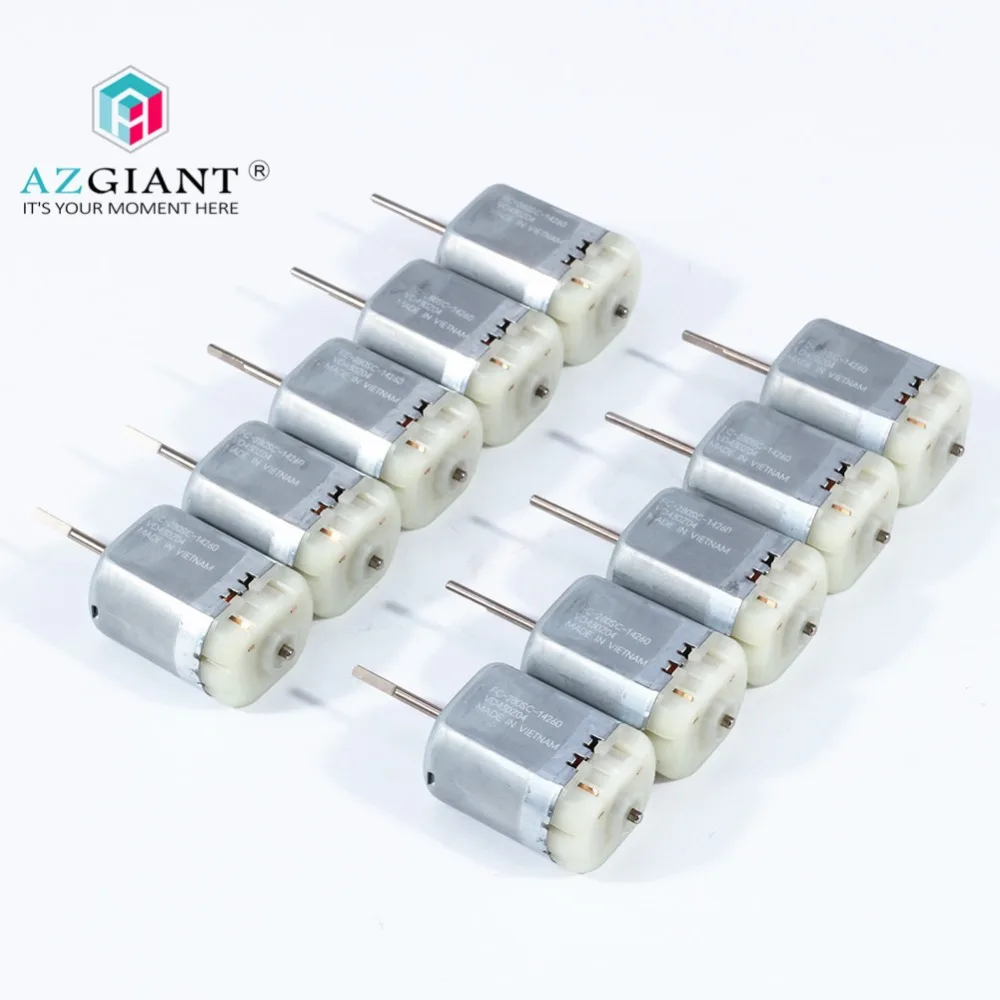 AZGIANT 1 10 шт. работающего на постоянном токе 12 В в Автомобильный Дверной замок мотор
