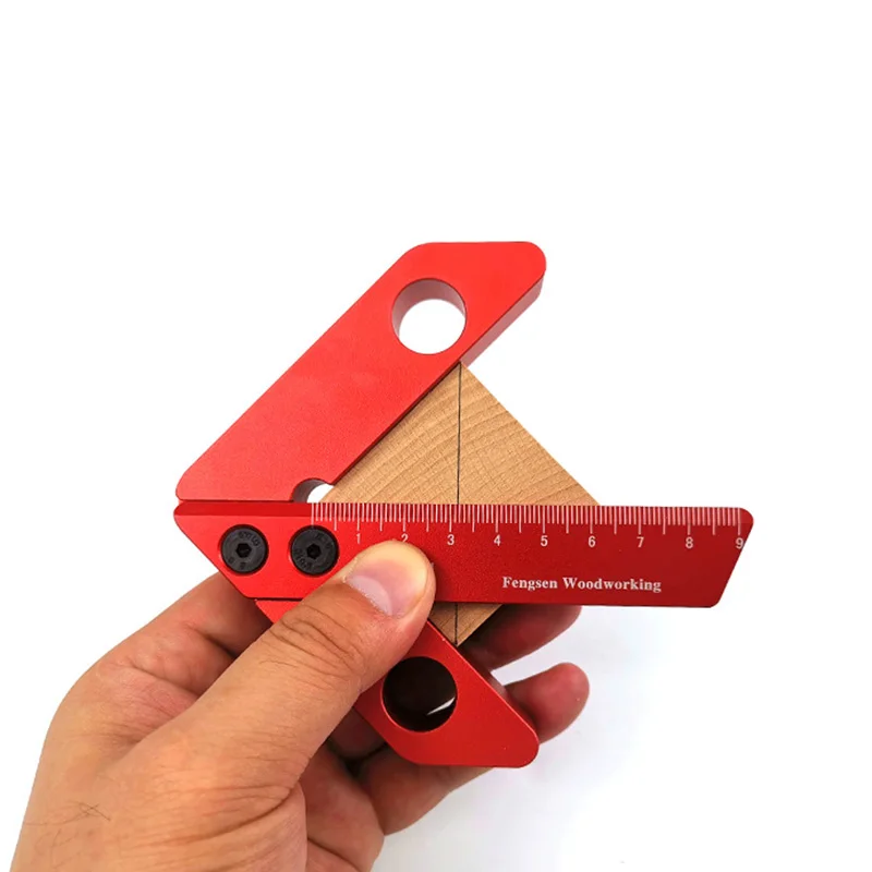 

Woodwork Measuring Scribe Tool Center Point Finder Scriber Center Circle Rulers For Woodworking Usage