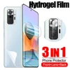 For Xiaomi Redmi Note 10 10Pro 10S Max 5G Screen Protector Hydrogel Film Cover For Xiaomi Redmi Note 10 Pro Max 10 S Lens Film ► Photo 1/6