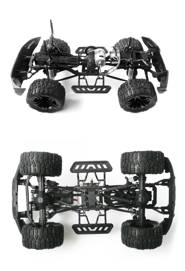 Игрушки для мальчик1:10 Off-road High-speed 2.4G Four-wheel Drive Simulation Climbing Car Remote Control Electric Model Vehicle