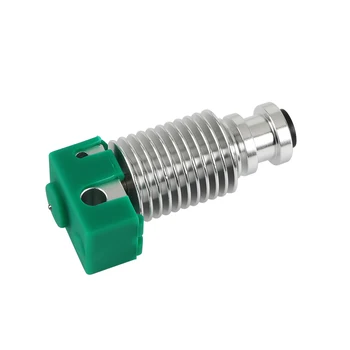 

Heatsink Extruder Radiator with Collet Clip V6 Nozzle 1.75mm Filament Hotend Compatible with PT100 Prusa I3 MK3 3D Printer