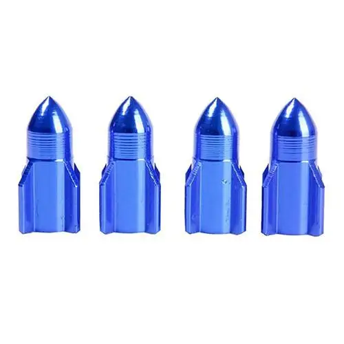 Колпачок крышки клапана крышка колеса Пылезащитная крышка s - Цвет: Blue