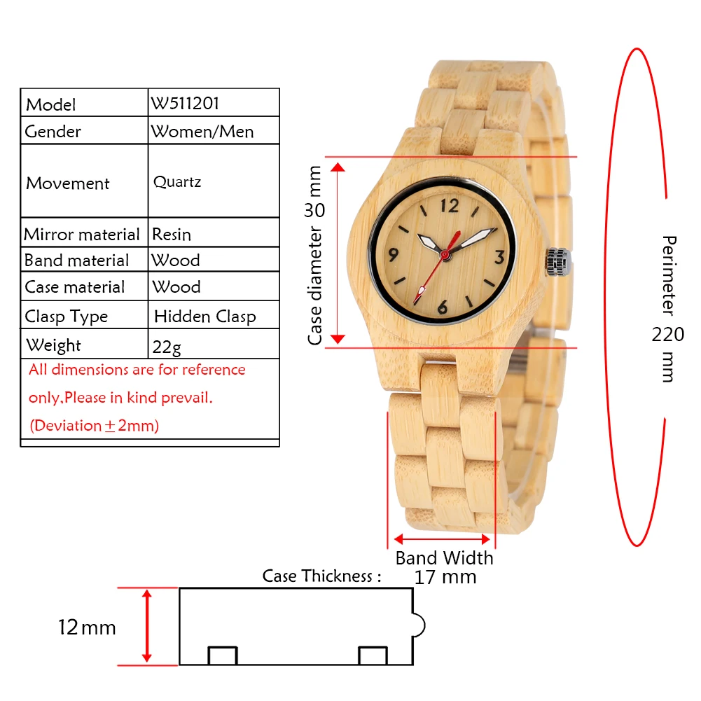 Бамбуковые деревянные часы ручной работы для женщин с циферблатом со светящимся указателем женские наручные часы браслет женские часы zegarki damskie