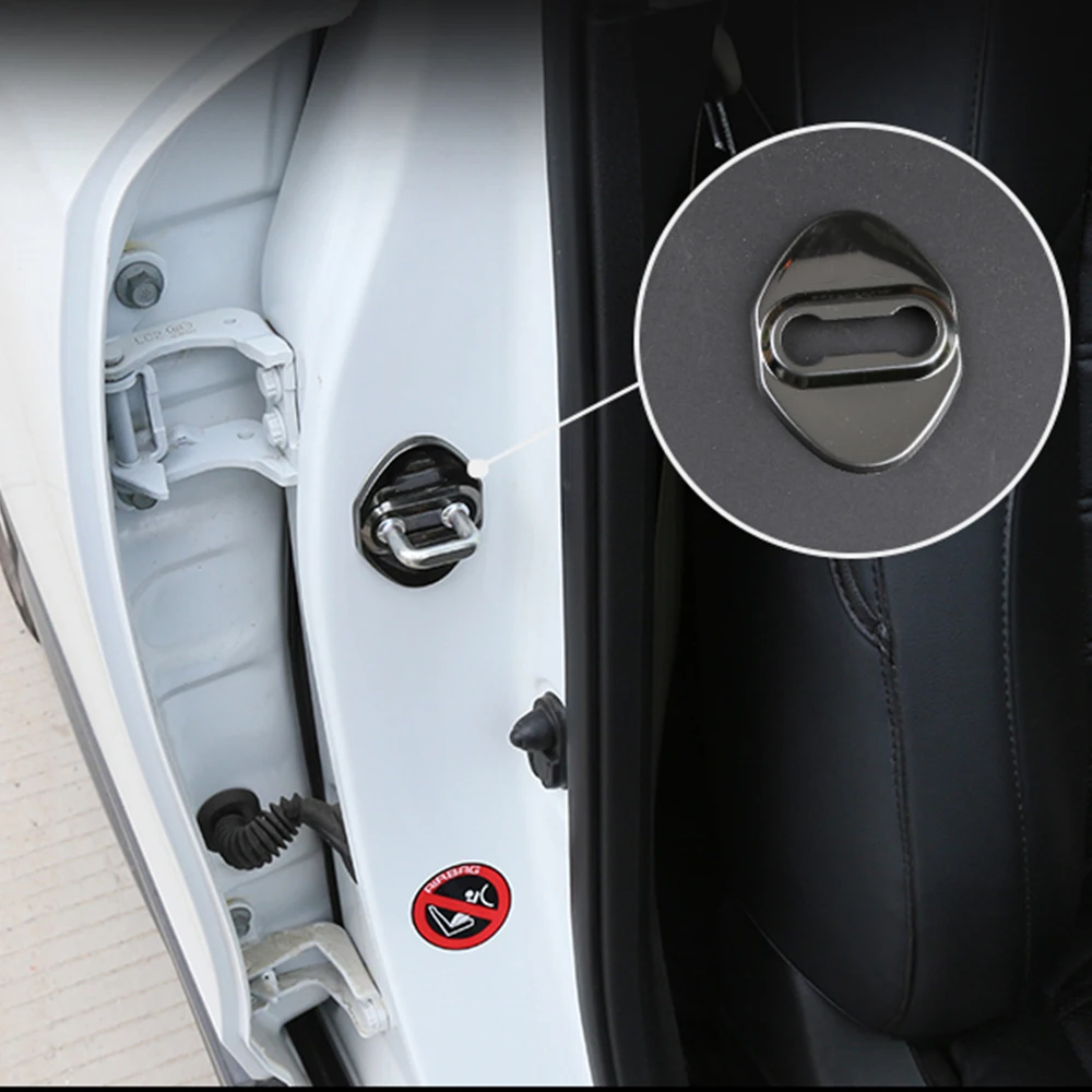 4 шт. защитные чехлы на дверные замки Honda CRV|Защитный корпус дверного замка| |