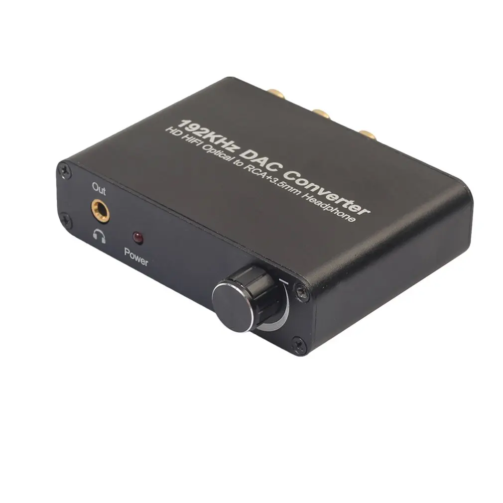 Audio Digital Converter Adapter 5 1CH For DTS AC3 To 2 0CH DAC Optical Coaxial To 3