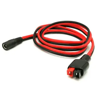 

New DC 5.5mm x 2.1mm Power Male Plug Cable with DC8mm Adapter Compatible 14 AWG Wire