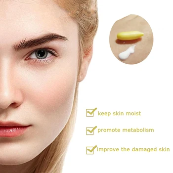 

Vitamin C Facial Oil Soft Cel Capsules Day Cream skin nourishing Whitening Moisturizing Anti Wrinkle Face Care Skin Care Massage