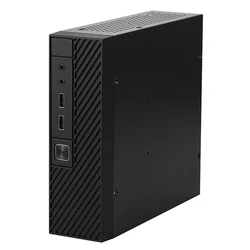 Compact ITX Mini Desktop Computer Case with 2.5 - inch HD Support (Black)