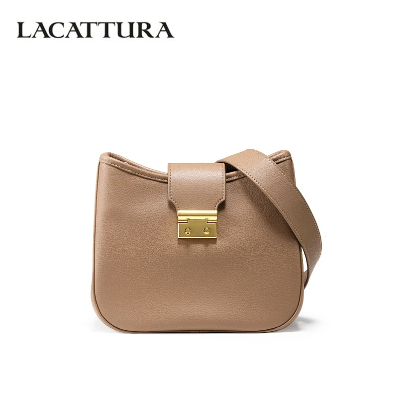 

LACATTURA Luxury Handbags Women Designer Bucket Bag Brand Shoulder Bags Designer Handbag Lady Totes Female Crossbody for Girls