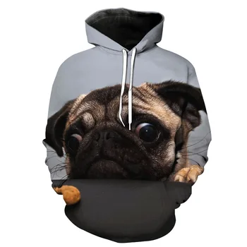 

foreign trade digital printing hooded pocket pullover men's tide hooded men's clothing Men's Sweatshirts Printing Blouse hoodies