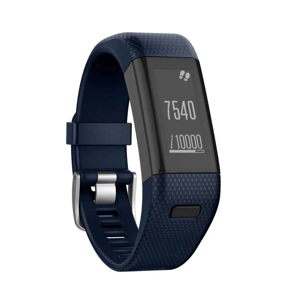 Персонализированная замена мягкий силиконовый браслет ремешок для Garmin Vivosmart HR+# T2
