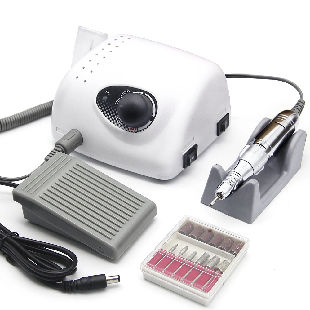 

LKE 35000RPM Electric Nail Drill Machine Mill Cutter Sets For Manicure Nail Tips Manicure Electric Nail Pedicure File