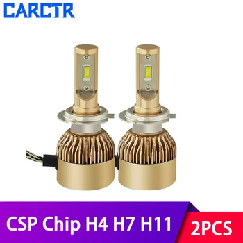 

CARCTR LED car headlight H4 bulbs H7 LED H11 9005 9006 30W 3800LM 6500K Car Led H1 Auto Headlamp Headlights Led Light 12v 24v P6