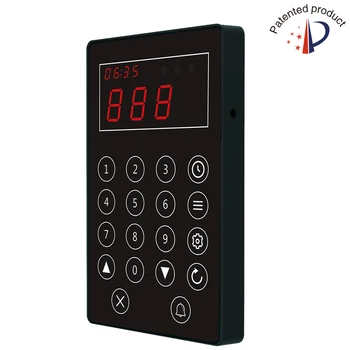 

Restaurant waiter service pager kitchen queue calling system wireless pick up food call bell queuing buzzer