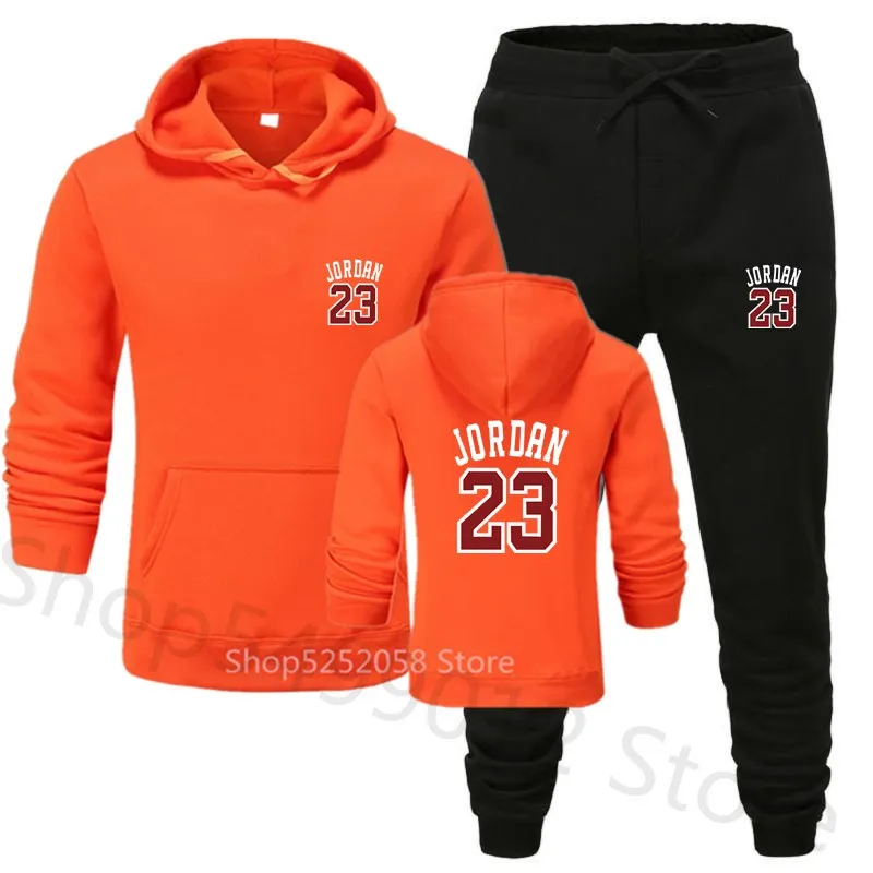 orange-black-hong23 23, осенне-зимний спортивный костюм, женские и мужские свитшоты, повседневный костюм, женская одежда, костюм для бега, спортивный костюм - Цвет: orange-black-hong23