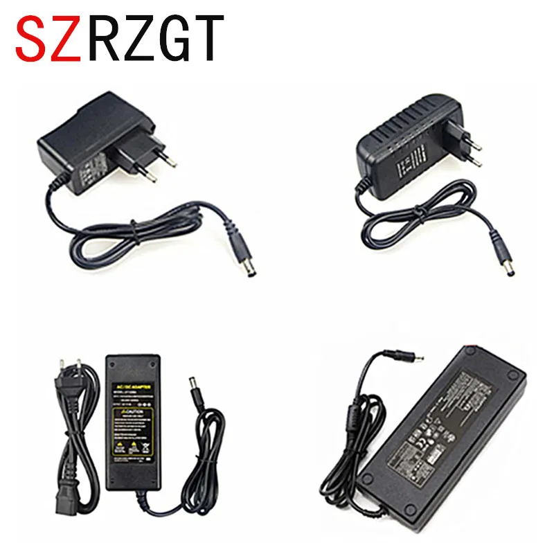 Блок питания DC12 V 1A 2A 3A 5A 6A 8A 10A светодиодный трансформатор для 5050 5730 2835 3014 есть