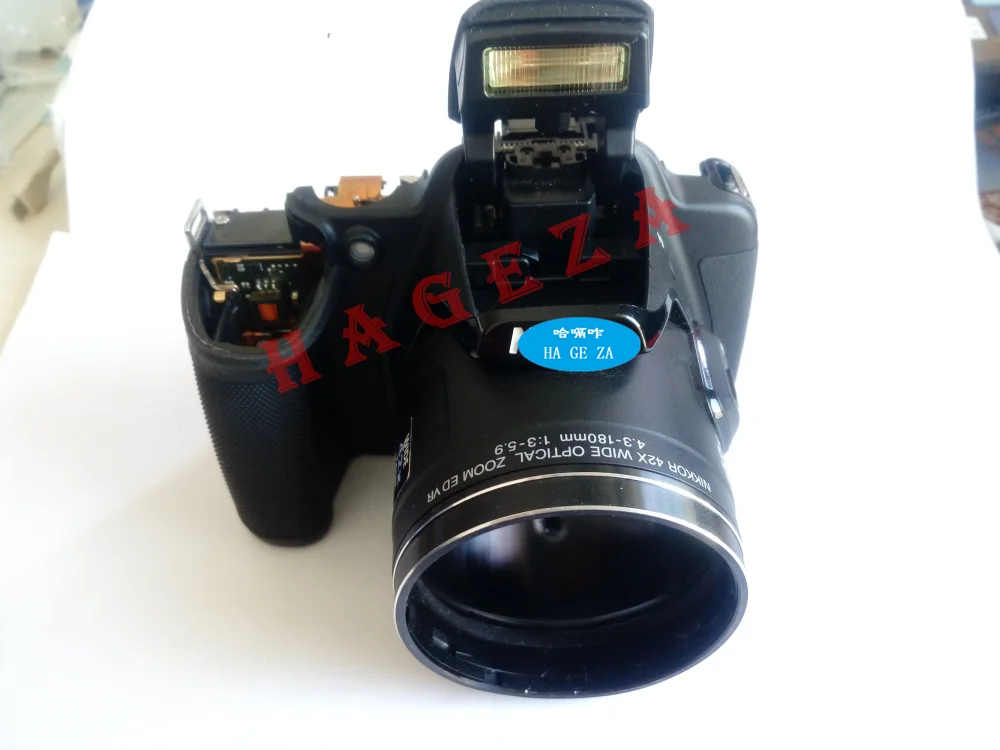95% Новый оригинальный P520 перед крышкой для фотовспышки nikon Крышка батарейного