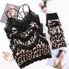Fashion Lingeries Leopard Print Black Sexy Lace Women Underwear Feminina Wire Free Lenceria Young Lady Bras and Panty Sets ► Photo 2/6