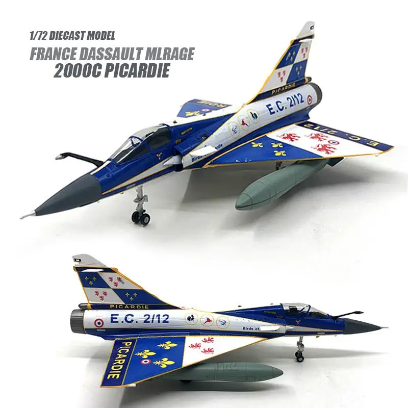 

FRANCE DASSAULT MLRAGE 2000C PICARDIE 1/72 diecast plane model aircraft IXO