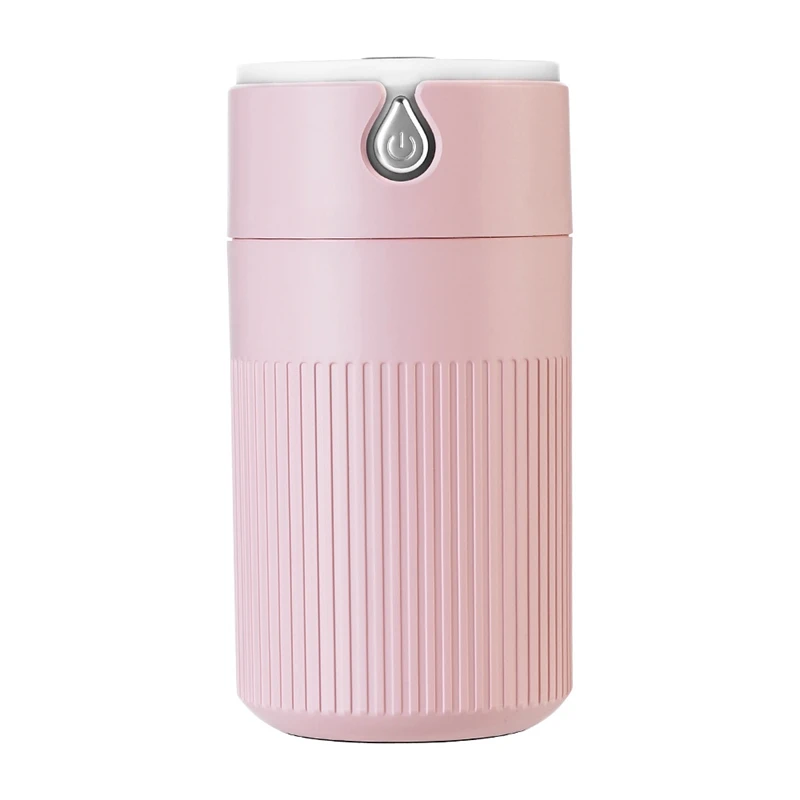 Pink 420Ml увлажнитель с эфирными маслами диффузор светодиодный ночной Светильник USB автомобильный освежитель воздуха ночной Светильник счетчика воды - Цвет: Pink