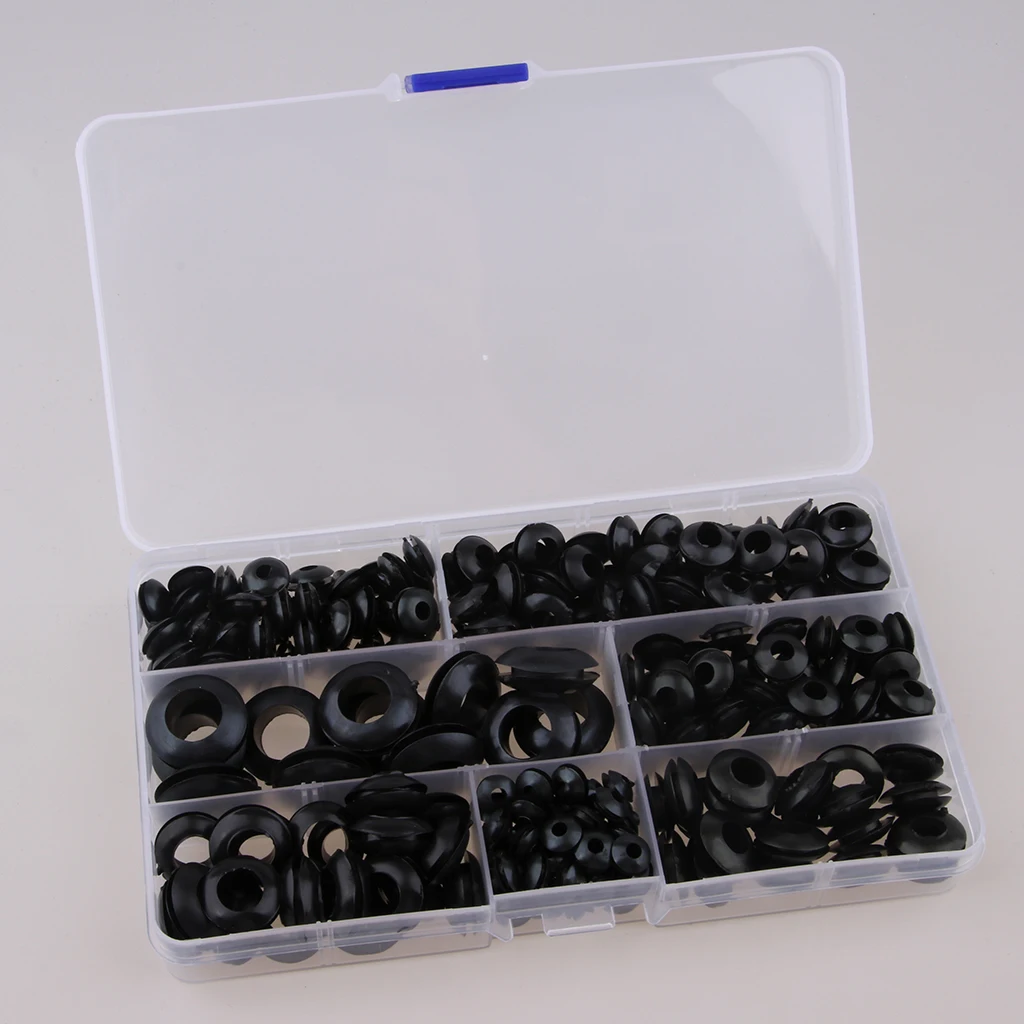 Rubber Grommet Assortment Electrical Wire Gasket Kit M3//M5/M6/M8/M10/M12