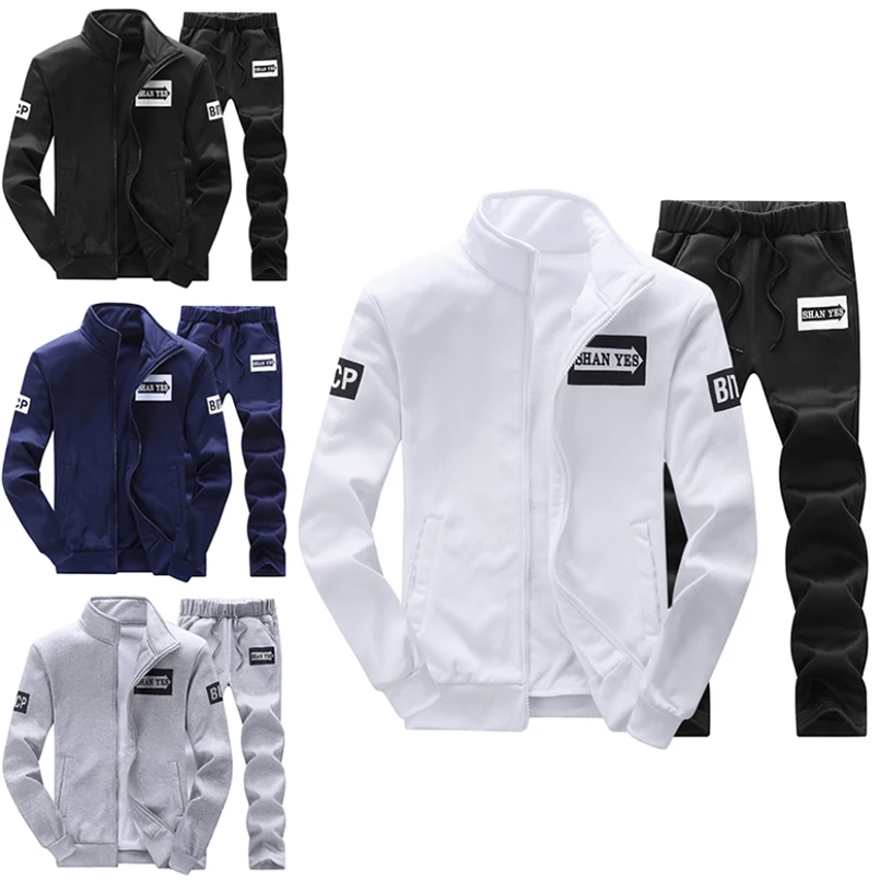 Spring Tracksuit Men Women Sportswear Sweatshirt Suit 2 Pieces Set Sweatpant Sports Male Clothes Hoodies Tech Fleece 2pcs/set