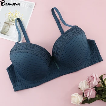 

Beauwear Hot Sale Women Plus Size Bra Floral Lace Underwear Convertible-straps Wedding Bra Party Bra Sexy Lingerie for Girls CDE