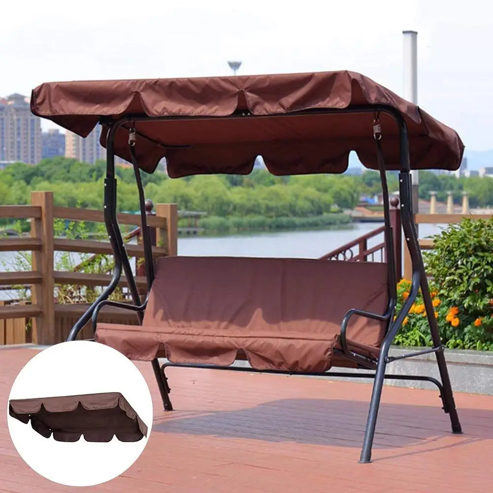 

Outdoor Courtyard Swing Canopy Ceiling Cover Sunshade Shelter Waterproof Awning