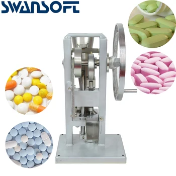 

Cost-effective Hand Pill Press Machine Desktop Pill Press Tablet Manual Punching Machine Tablet Press Sugar Slice Punch Make
