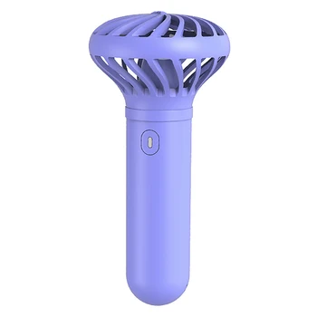 

Mini Fan, Hand-Held Hanging Neck Portable USB Rechargeable Ice Bucket Fan, Suitable For Going Out