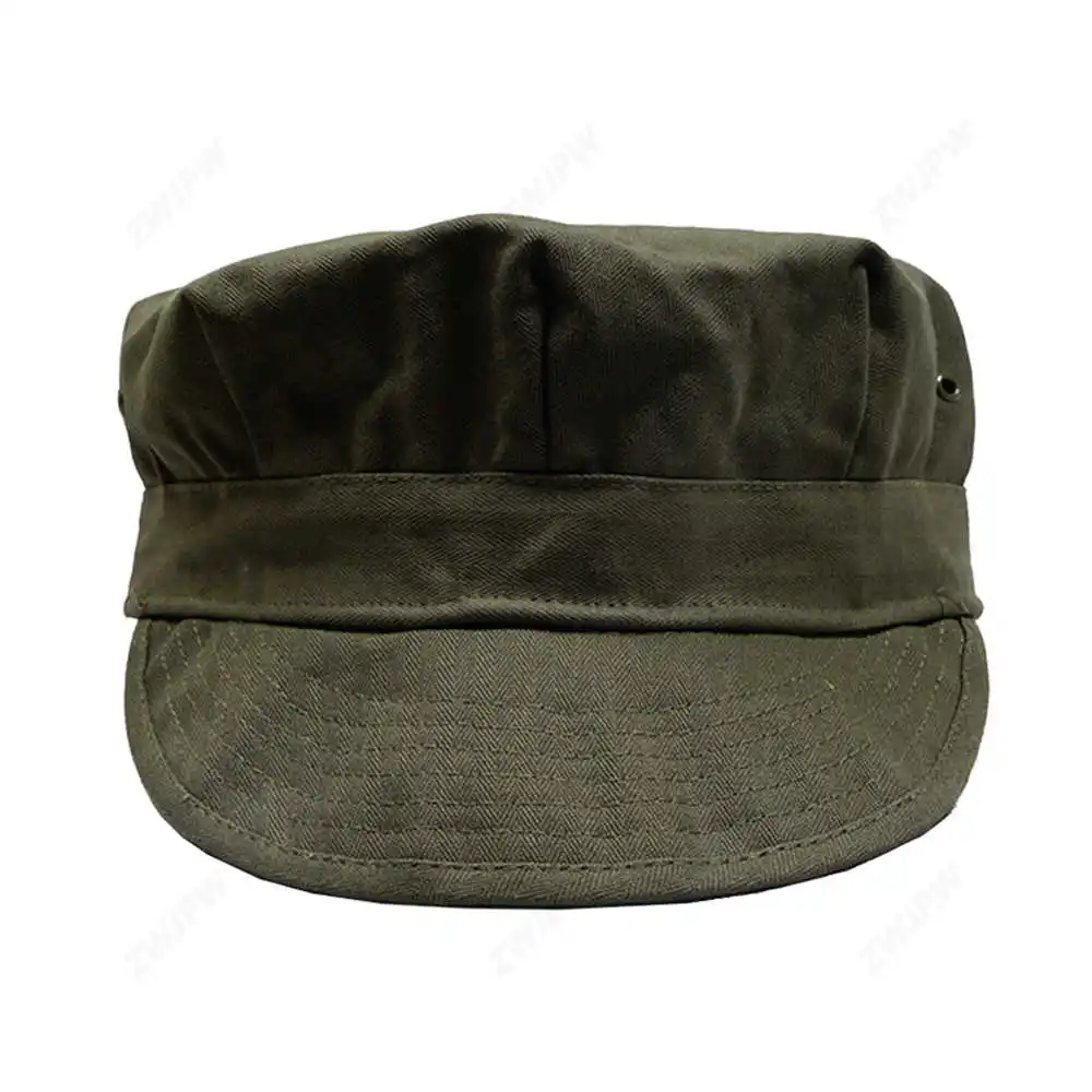 Ww2 Us Hbt Usmc Green Marine Corps Cap 