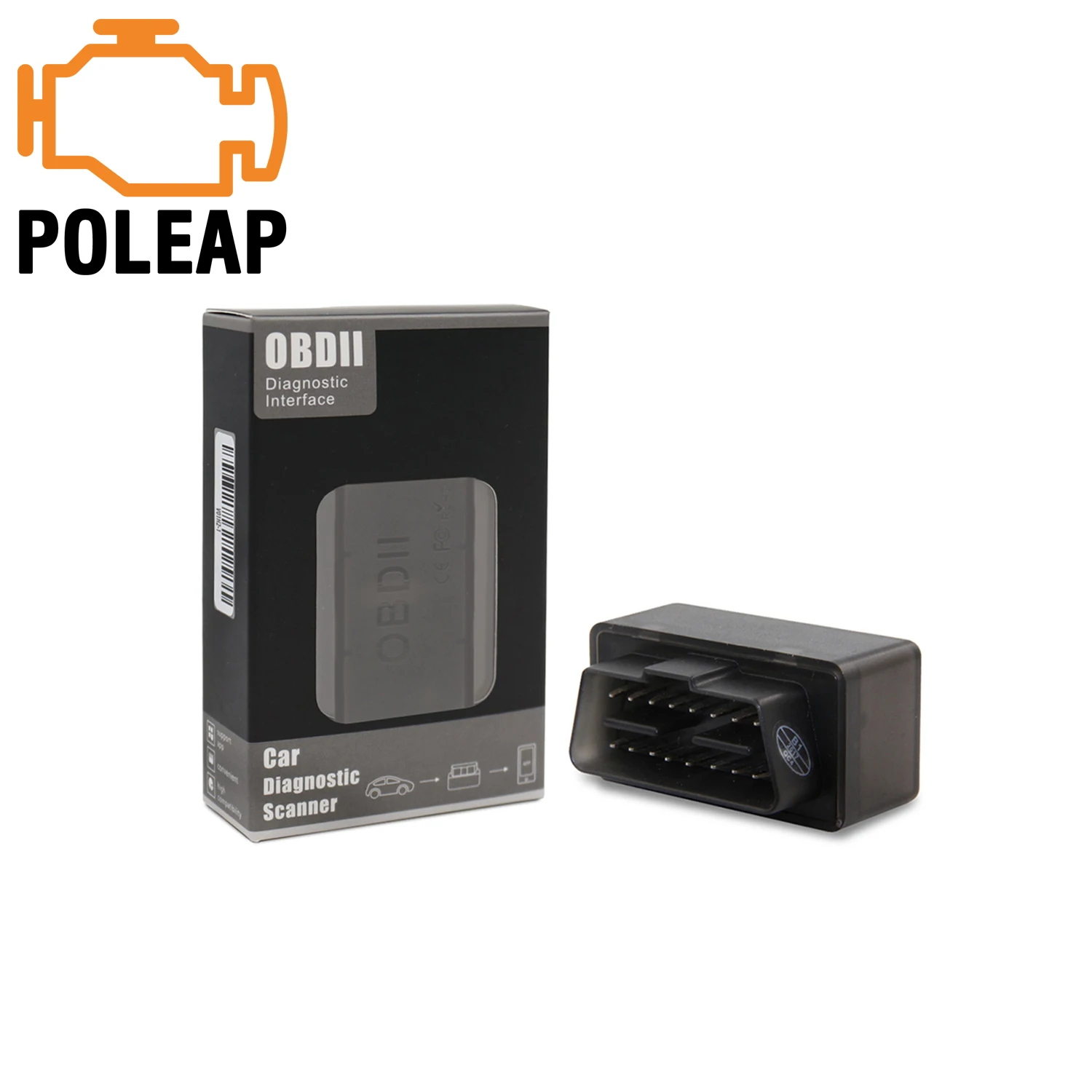 Wifi Obd2 Szkenner Android Ios -Hoz (Iphone Ipad), Elm327 Obdii Auto Diagnostic Scan Tool, Autóhibaolvasó, Olvasási Hibakód Olvasása