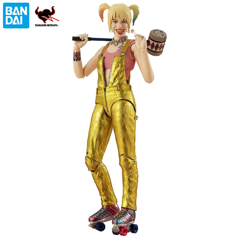

Bandai S.H. Figuarts TAMASHII NATIONS Harley Quinn Birds of Prey Multi Action Figure Collection Model Harley Quinn Figure Toy