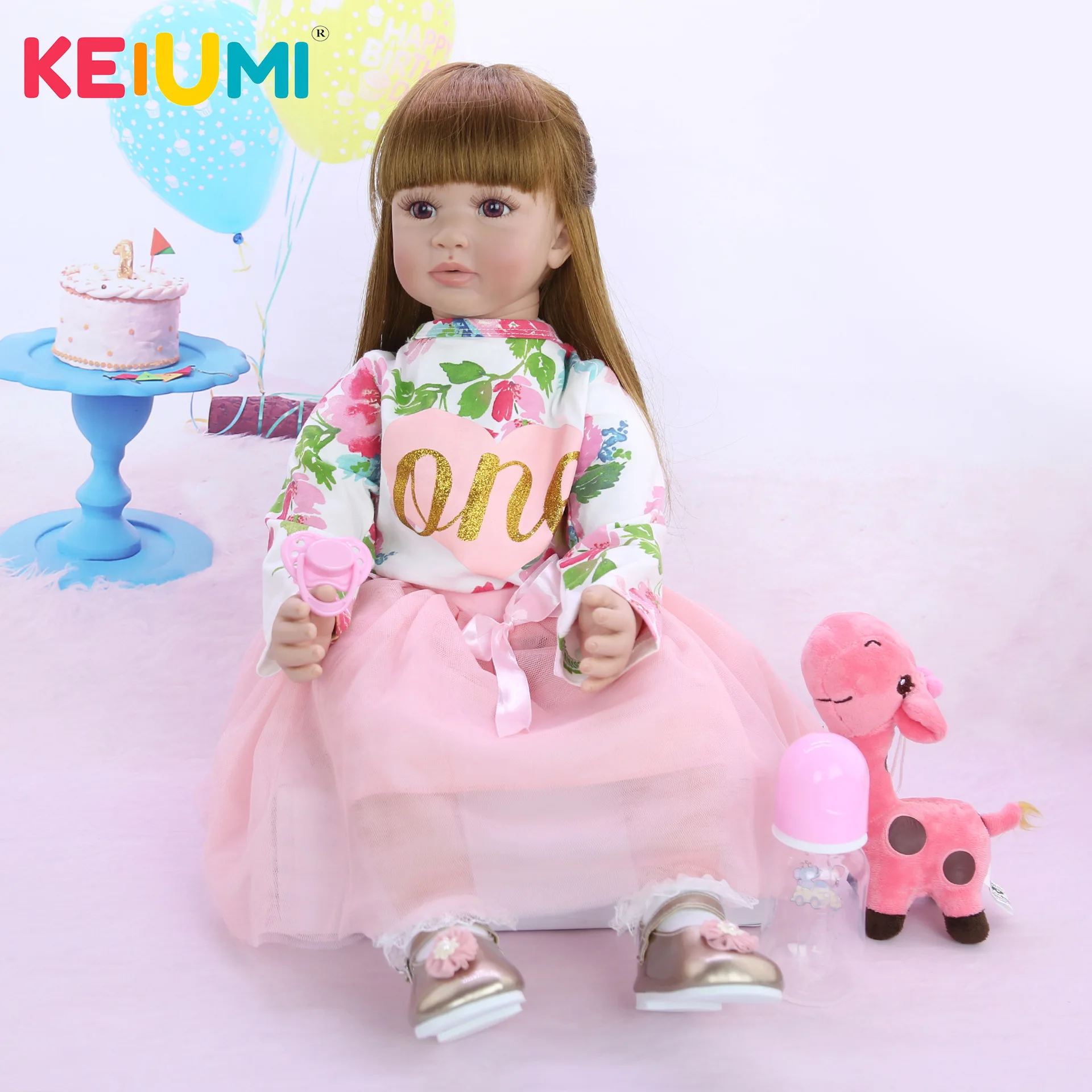  Keiumi 24-Inch Reborn Baby Doll Reborn Baby Cloth Body Model Infant AliExpress New Style