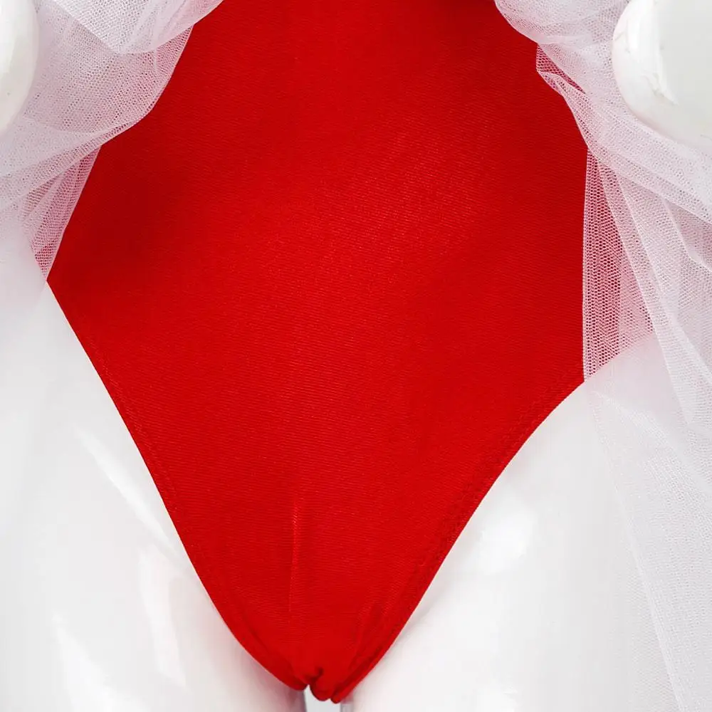 Kids Girls Christmas Costume Sleeveless Shiny Sequins Striped Dancewear Dancing Ballet Leotard Figure Ice Roller Skating Dress